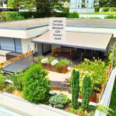 Sonnenterrasse - 3 Schlafzimmer, Whirlpool & Alpenblick - Perfekt Fuer Romantik Oder Familienurlaub Mit Kind , Hund Willkommen By Ferienwohnenamsee - Uberlingen Exterior foto