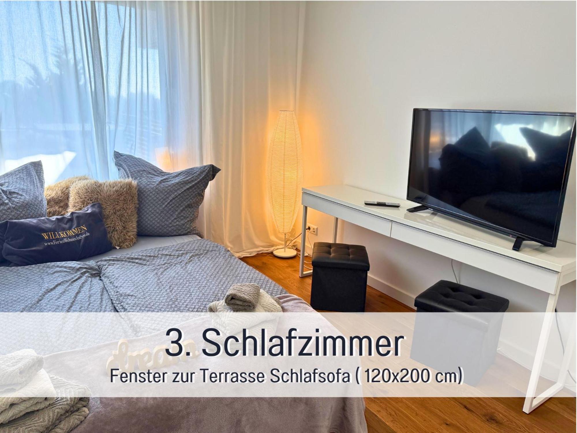 Sonnenterrasse - 3 Schlafzimmer, Whirlpool & Alpenblick - Perfekt Fuer Romantik Oder Familienurlaub Mit Kind , Hund Willkommen By Ferienwohnenamsee - Uberlingen Exterior foto